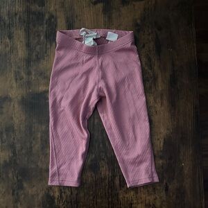 Pink Patagonia Leggings Base Layer 6-12 month